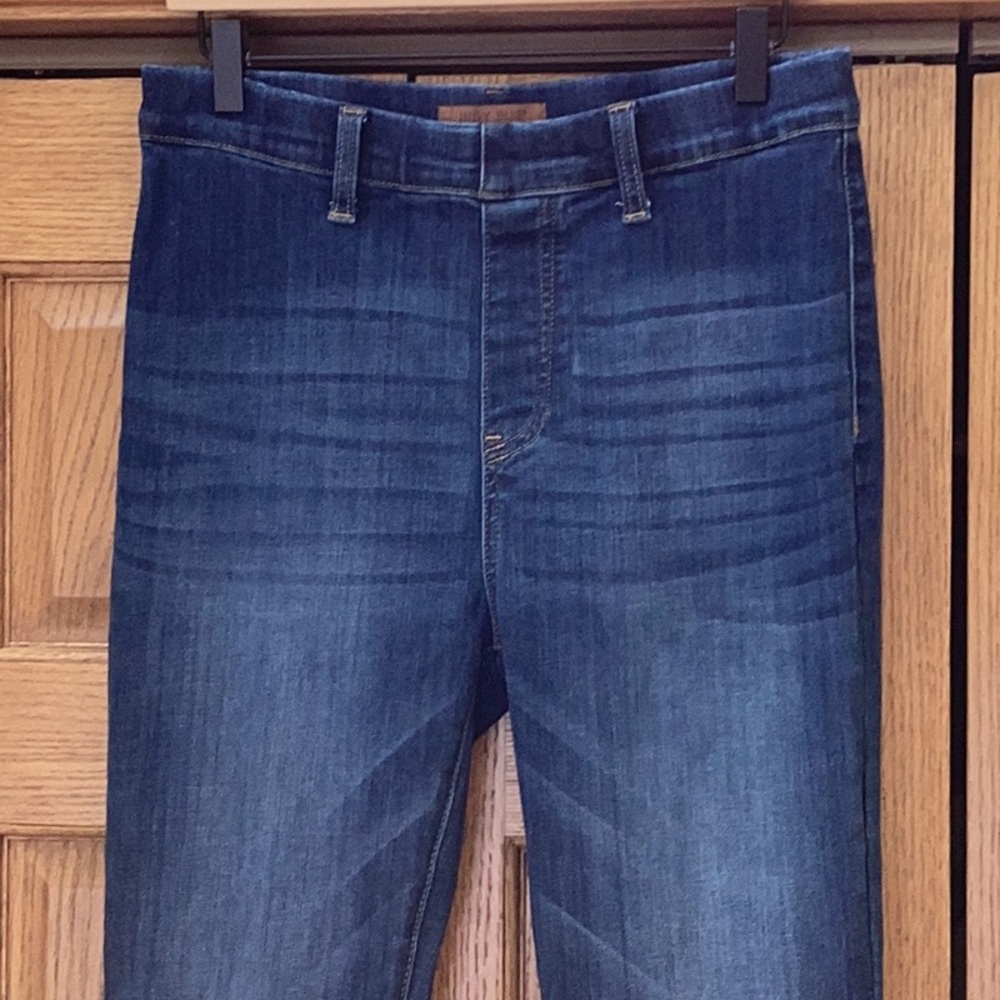 Judy Blue pull on super flare denim blue jeans - Picture 3 of 16